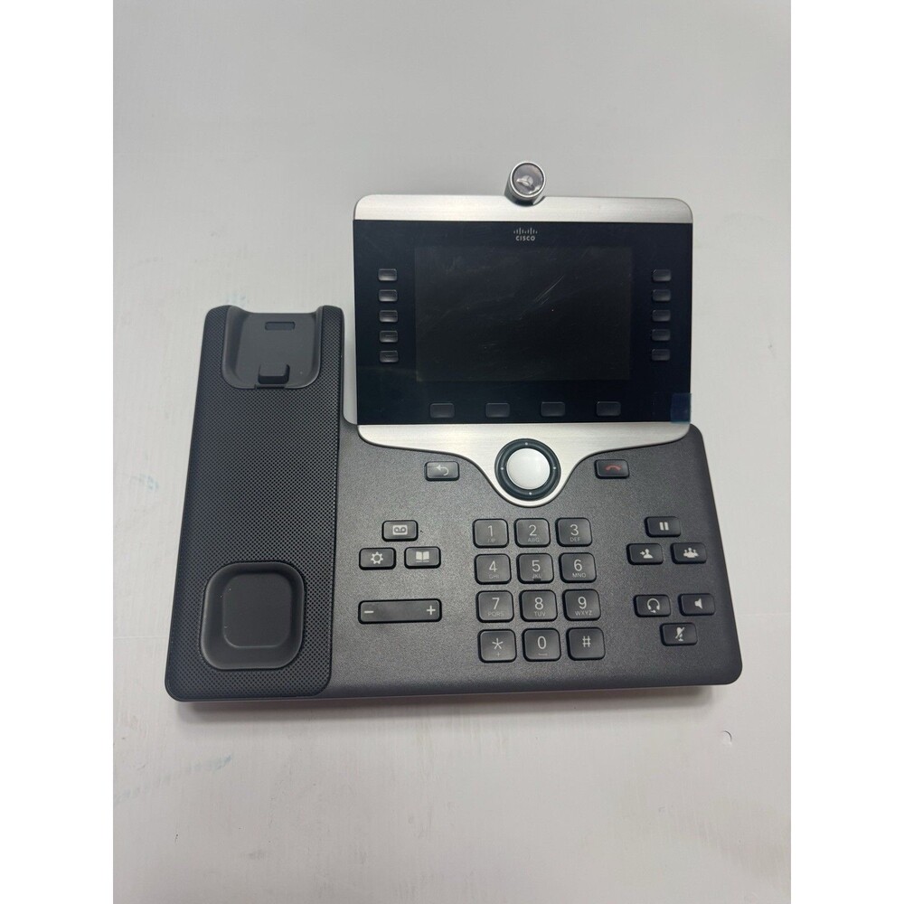 Cisco CP-8865-K9 V11 8865 IP Video Phone w/ Camera – Unit Only Untested